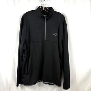 Callaway Golf XL 1/2 Zip Pullover Black